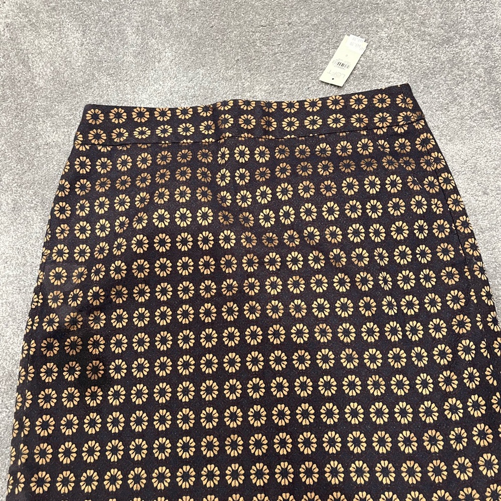 Loft Flower‎ Print Skirt